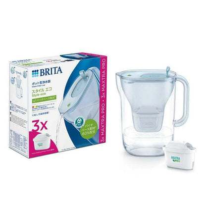 BRITA Style Eco Blue Maxtra Pro Body + 3 Cartridges