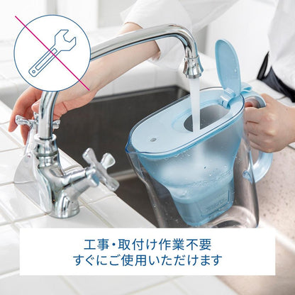 BRITA Style Eco Blue Maxtra Pro Body + 3 Cartridges