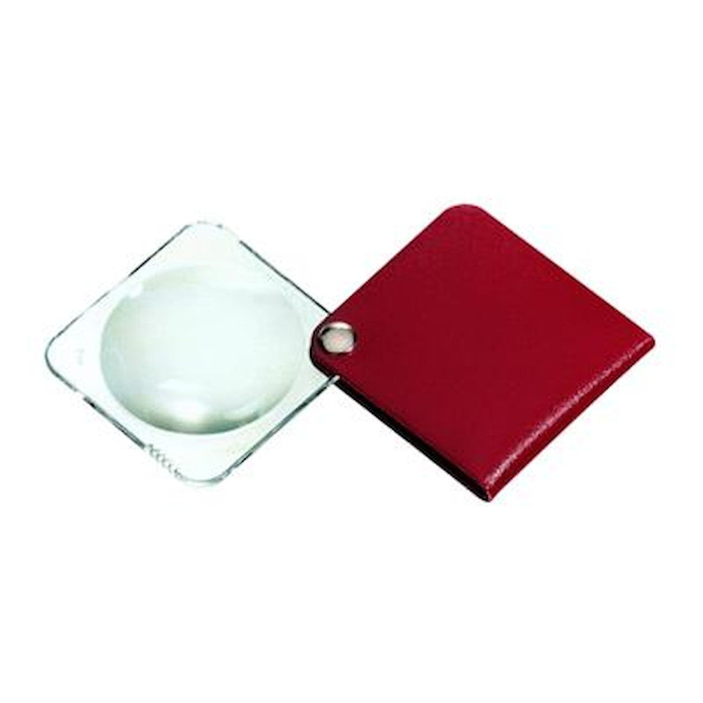 Handy Loupe (3.5x) Square Red 1752-160