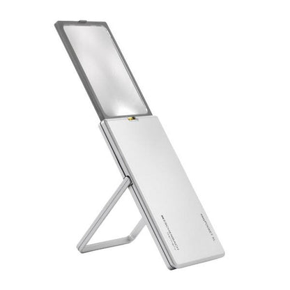 Easy Pocket LED Light Handheld Loupe 2.5x XL Silver
