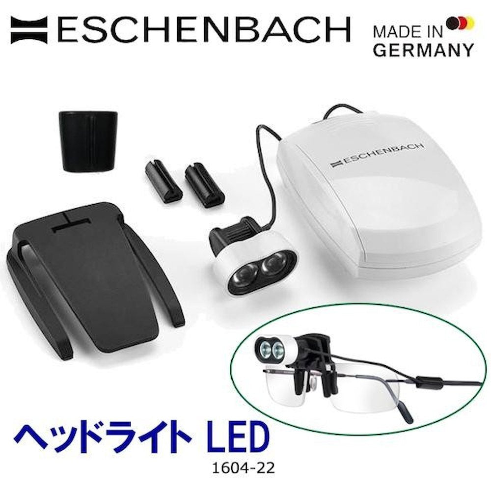 Eschenbach Max Detail LED Headlight - Clip-on for Glasses