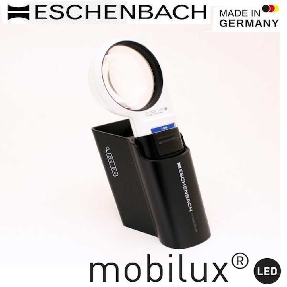 LED Wide Light Loupe & Dedicated Stand 58mmΦ (5x)