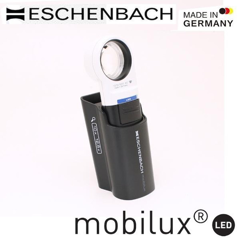 LED Wide Light Magnifier & Stand 35mmΦ (12.5x)