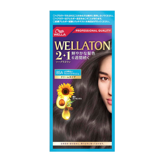 Wella Japan Wella Tone 2+1 Cream Type 8SA 60g+60g+7.3ml