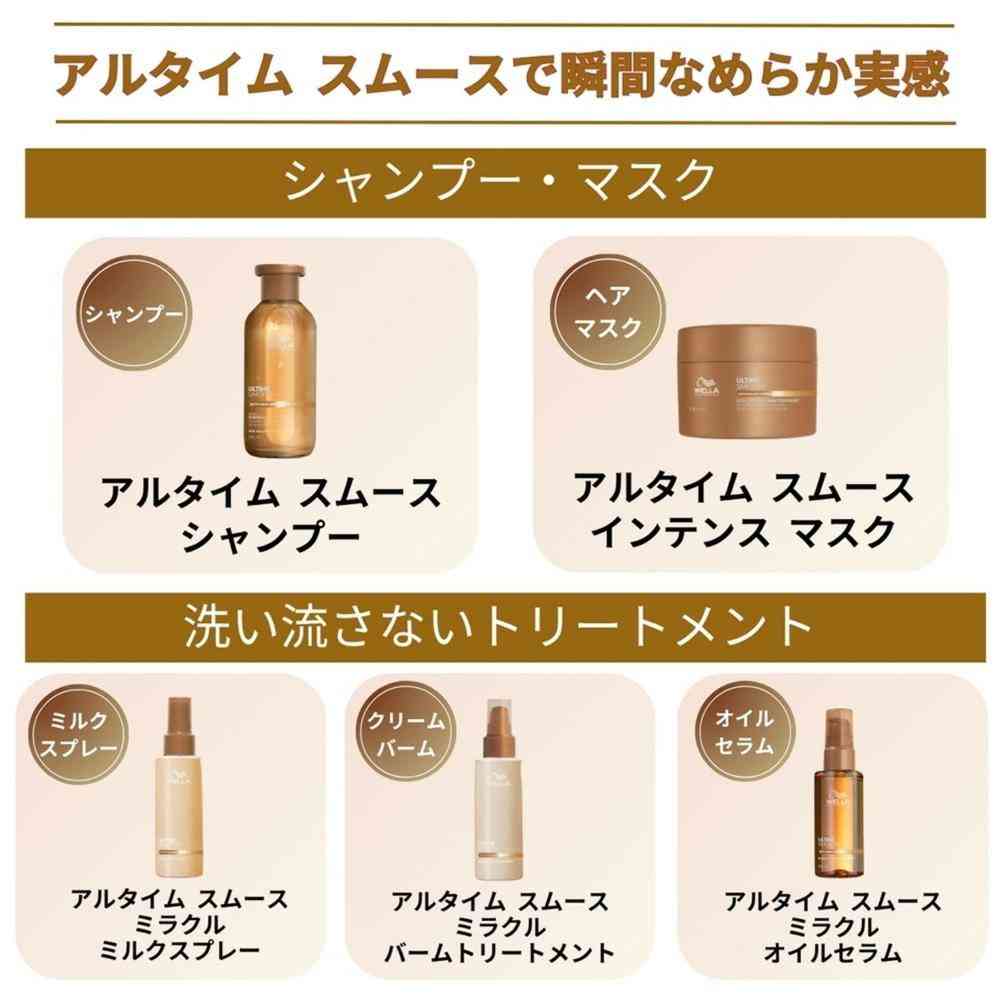 Wella Altime Smooth Shampoo 250mL