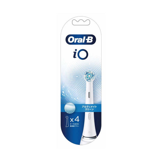 Oral-B iO Ultimate Clean White Replacement Brush 4 Pieces
