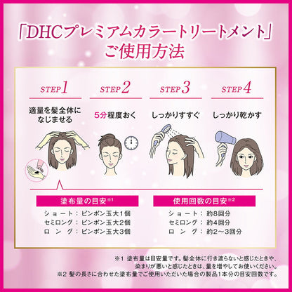 DHC Q10 Premium Color Treatment (For Gray Hair) Black 150g