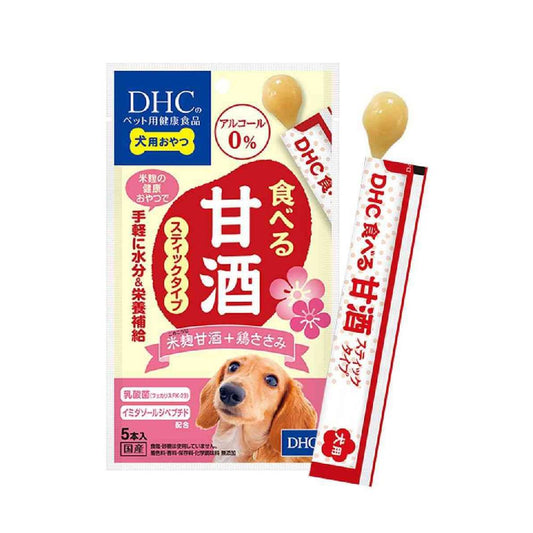DHC Edible Amazake Stick Type Rice Koji Amazake + Chicken Breast 5 Sticks