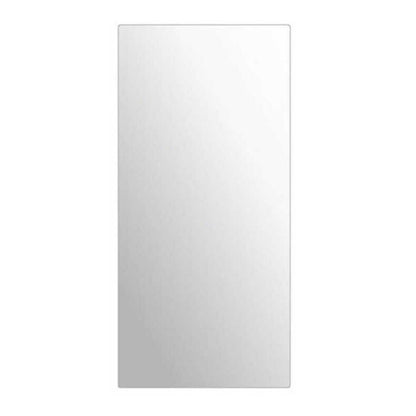 Toyo Case Stick-On Mirror Long Wide Silver
