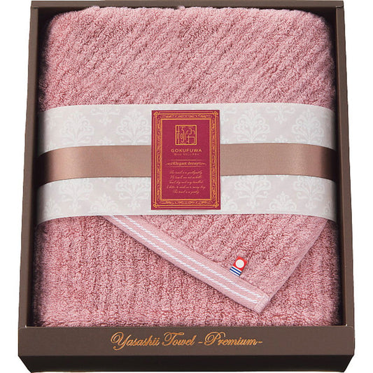 Goku Fuwari Gentle Towel Elegant Line Long Bath Towel
