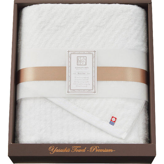 Goku Fuwari Gentle Towel Basic Line Long Bath Towel