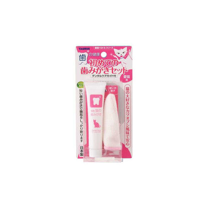 Taurus First Toothbrush Set for Cats 21g + 1 Sheet