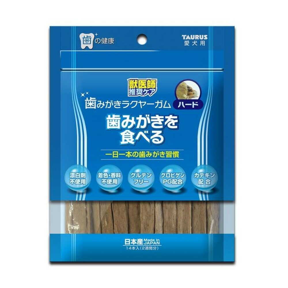 Taurus Tooth Cleaning Lakuya Gum Hard 14 Pieces
