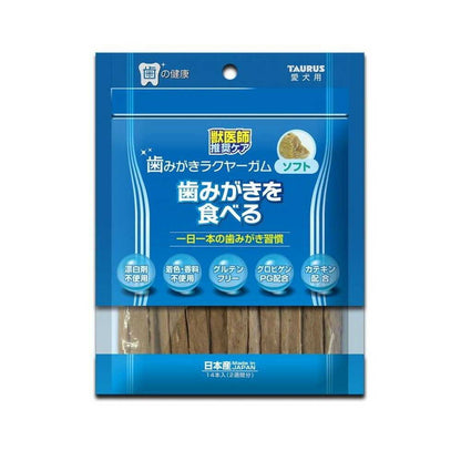 Taurus Tooth Cleaning Lakuya Gum Soft 14 Pieces