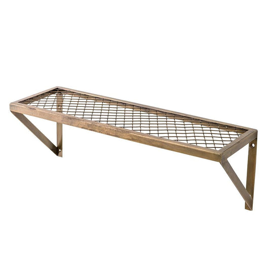 Mesh Rack L Antique Gold 63785