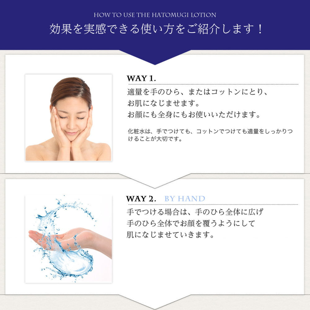 Reihaku Hatomugi Lotion 500ml