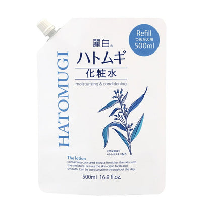 Reihaku Job's Tears Lotion Refill 500ml