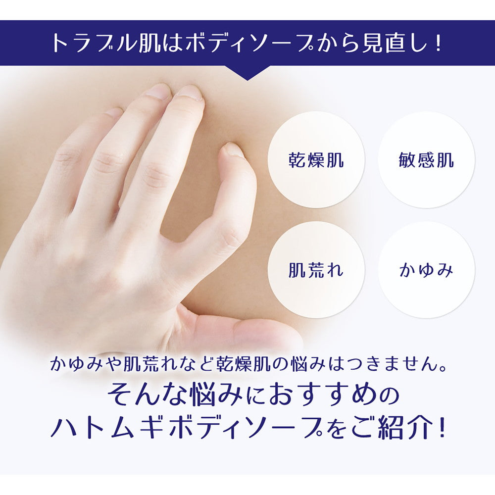 Reihaku Job's Tears High Moisture Body Soap 600ml
