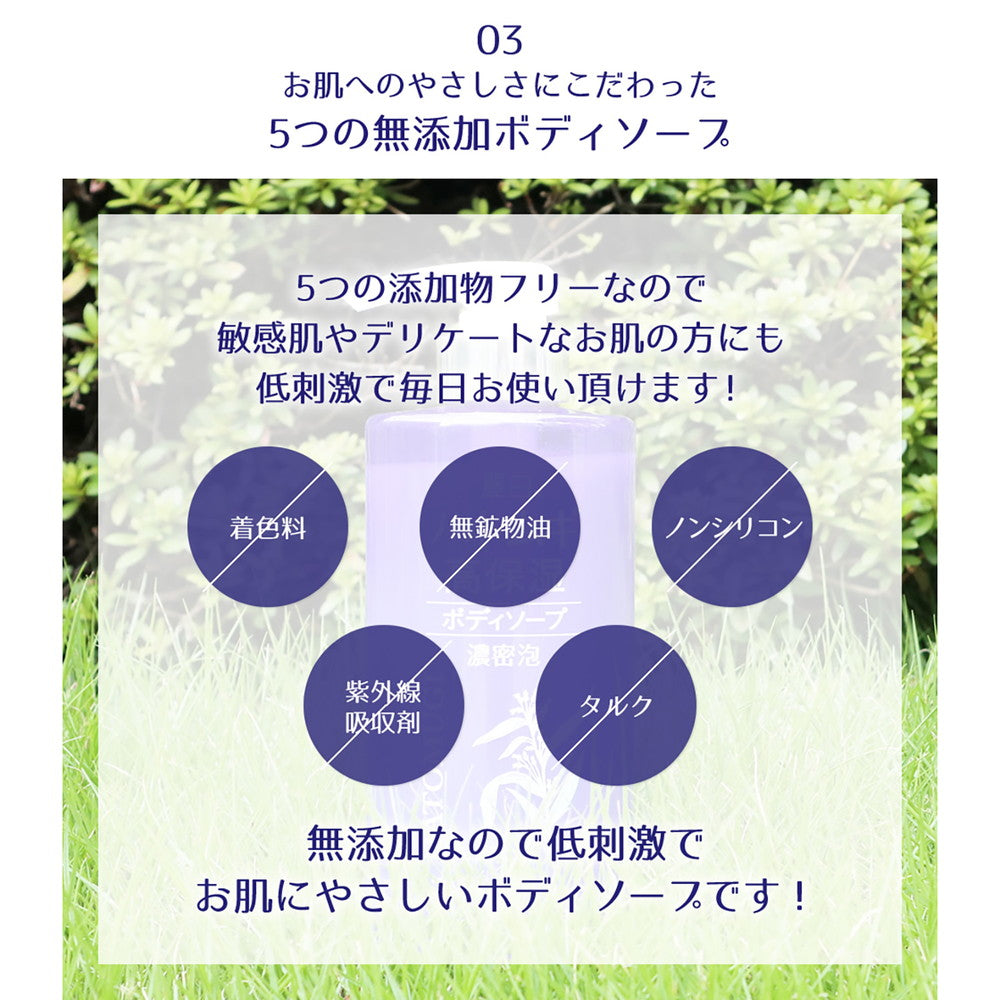 Reihaku Job's Tears High Moisture Body Soap 600ml