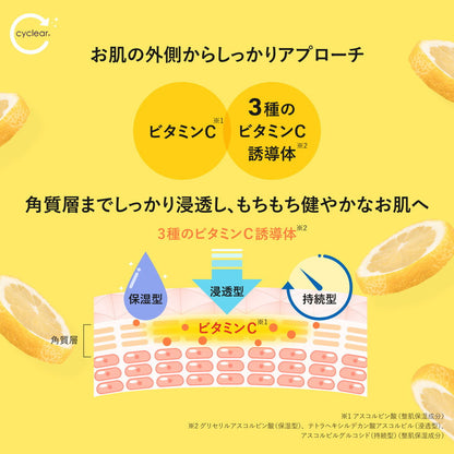 Kumano Yushi Cyclear Vitamin C Enzyme Body Soap 500ml