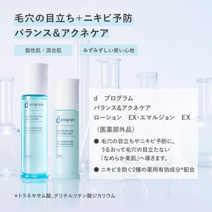 Shiseido d Program Balance & Acne Care Lotion EX 125ml