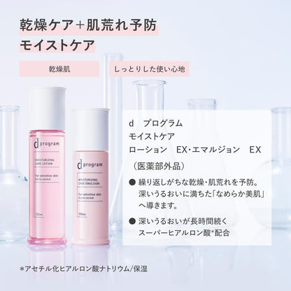 Shiseido d Program Moist Care Emulsion EX (Refill) 88ml