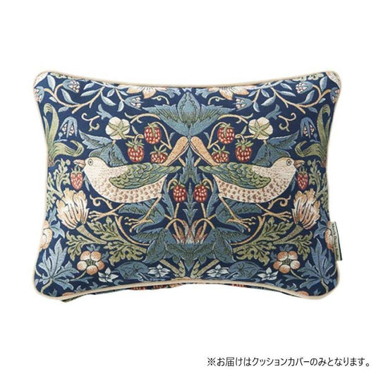 Strawberry Thief Pillow Cushion Cover 40×30cm LL1710 Blue
