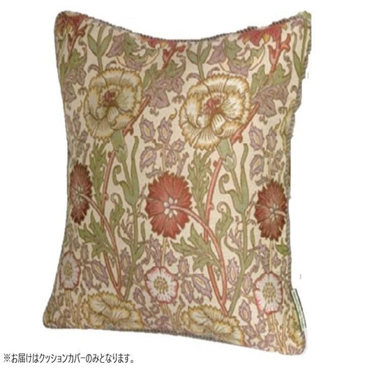 Pink and Roses Back Cushion Cover 45×45cm P Pink