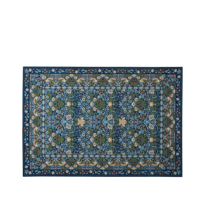 Strawberry Thief Rug Approx. 140×200cm KF1709 B Blue