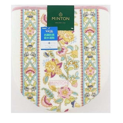 Kawashima Orimono Selcon Minton Tile Hadon Special Toilet Cover P Pink