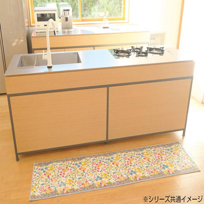 Garden Nature Kitchen Mat 50x180cm LGR Light Gray