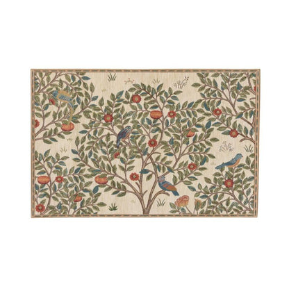 Kelmscott Tree Mat Approx. 60×90cm I Ivory
