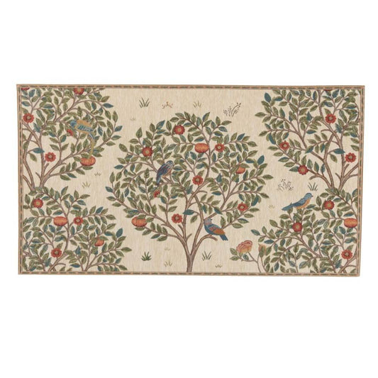 Kelmscott Tree Mat Approximately 68×123cm I Ivory