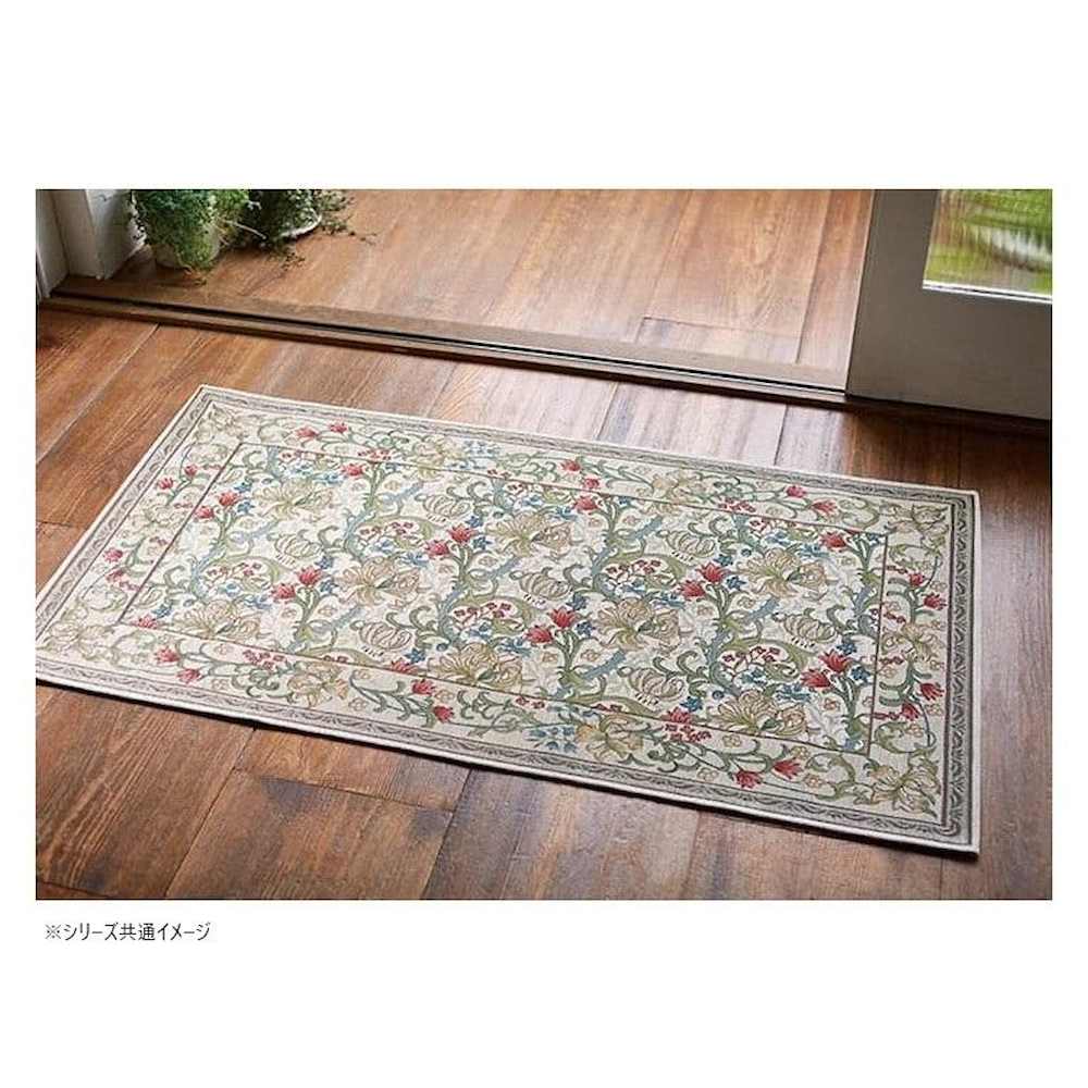 Golden Lily Minor Mat Approx. 60×90cm B Blue
