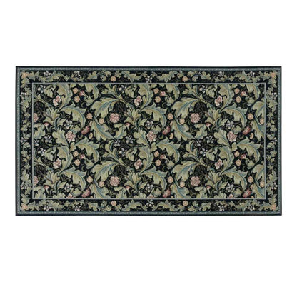 Lester Acanthus Mat Approx. 68×123cm FH1710A B Blue
