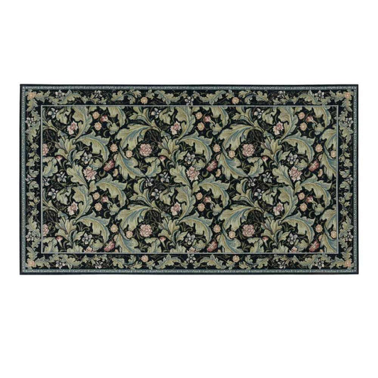 Lester Acanthus Mat Approx. 68×123cm FH1710A B Blue