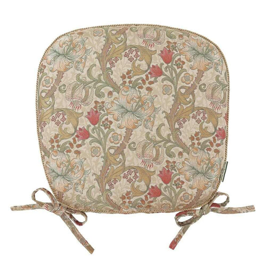 Dining Seat Cushion 45×43cm LN1742 I Ivory