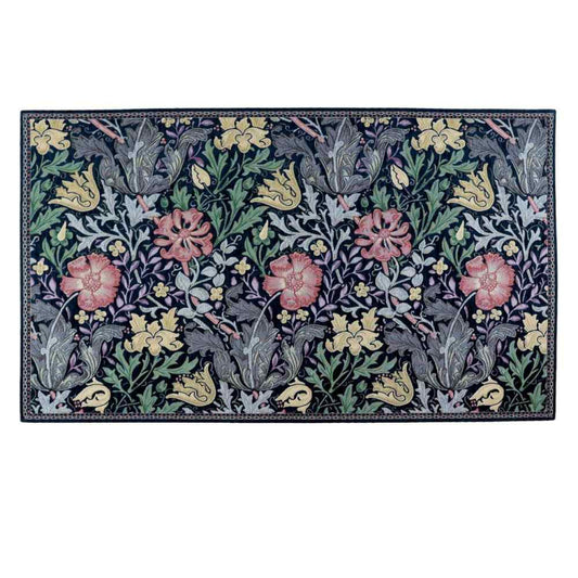 Compton Mat Approx. 90×154cm FH1713 DB Dark Blue