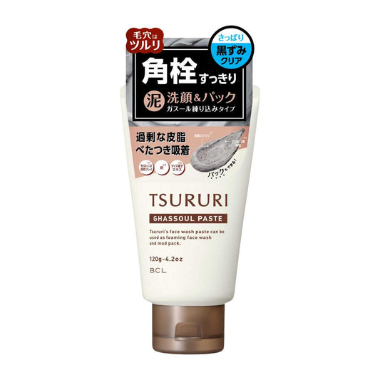 BCL TsuruRi Cleansing Paste Ghassoul 120g