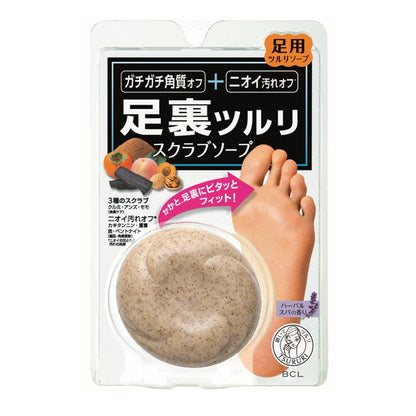 BCL TsuruRi Foot Scrub Soap 80g