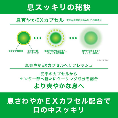 Lotte ACUO Clear Blooming Mint 14 Pieces