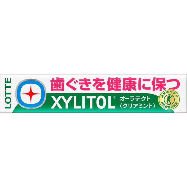 Lotte Oraltect Gum Clear Mint 21g (14 Pieces)