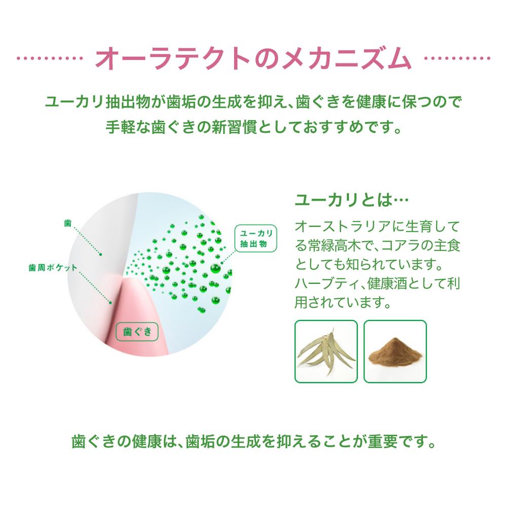 Lotte Oraltect Gum Clear Mint 21g (14 Pieces)