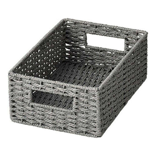 Chidori Sangyo Paper Basket Quarter Gray