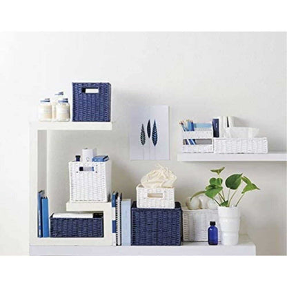 Chidori Sangyo Paper Basket Half White