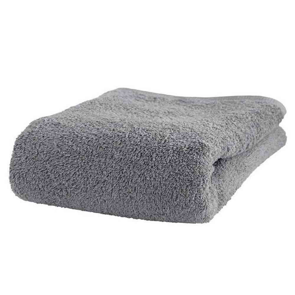 HIORIE #I Stopped Using Bath Towels Big Face Towel Warm Gray 1 Piece