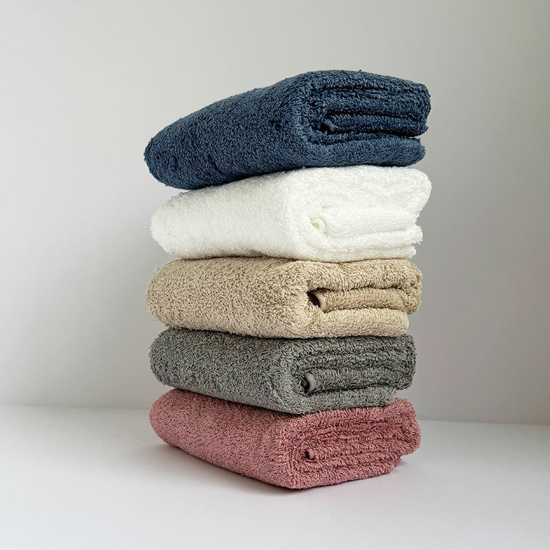 HIORIE #I Stopped Using Bath Towels Big Face Towel Dusty Pink 1 Piece