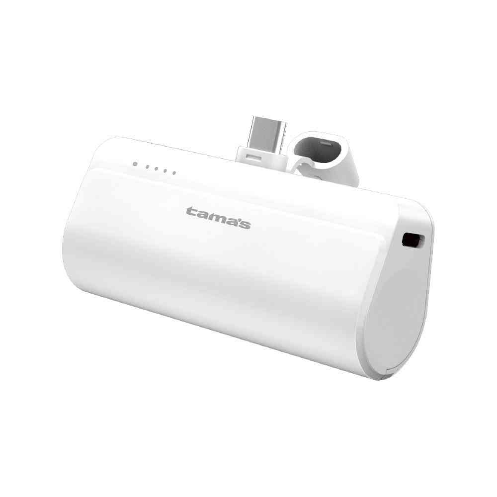 tama’s USB-C Connector Built-in PD20W Mobile Battery 5000 TLP132CW