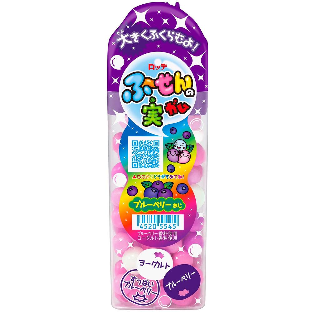 Lotte Fusen no Mi Blueberry 35g