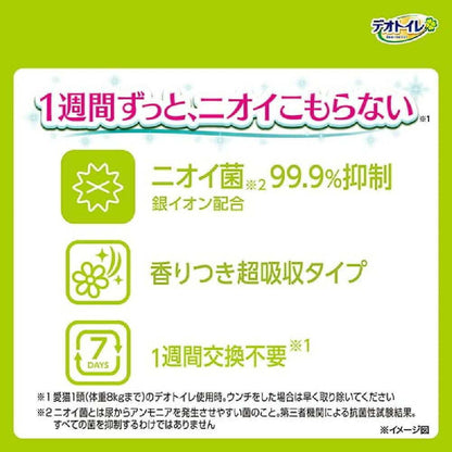 Uni-Charm Deo Toilet Multi-Cat Sheet Botanical 16 Sheets